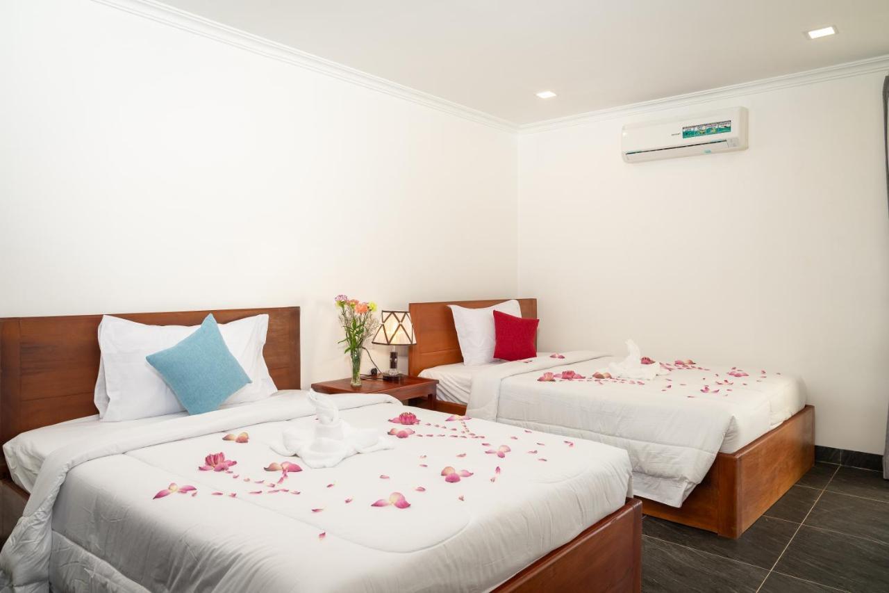 400m2 1 slaapkamer, 1 privé badkamer Appartement in Sala Kamreuk Siem Reap Buitenkant foto