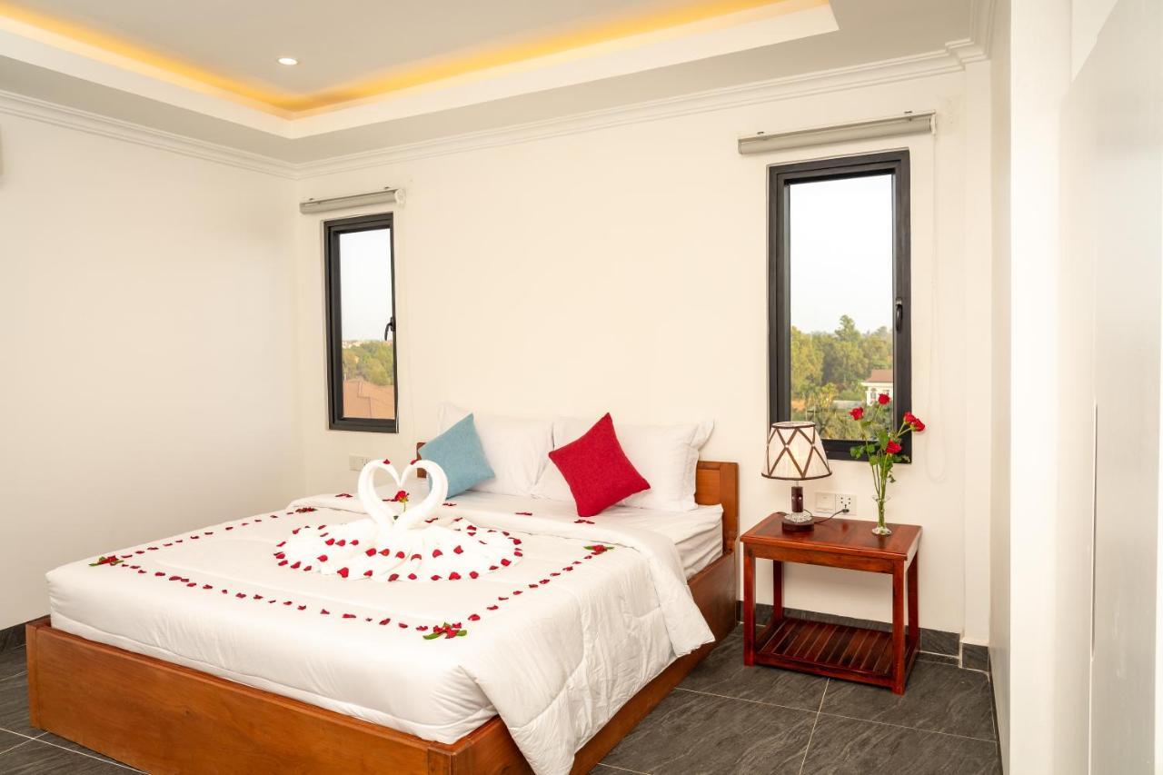 400m2 1 slaapkamer, 1 privé badkamer Appartement in Sala Kamreuk Siem Reap Buitenkant foto