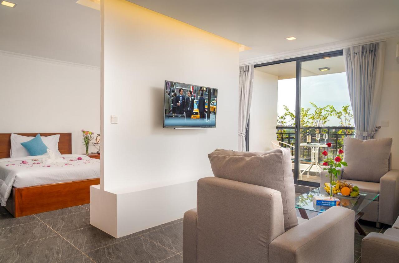 400m2 1 slaapkamer, 1 privé badkamer Appartement in Sala Kamreuk Siem Reap Buitenkant foto