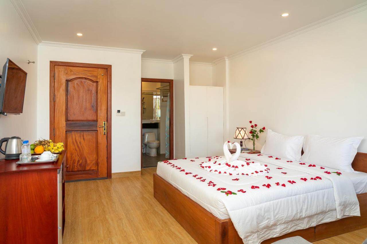 400m2 1 slaapkamer, 1 privé badkamer Appartement in Sala Kamreuk Siem Reap Buitenkant foto
