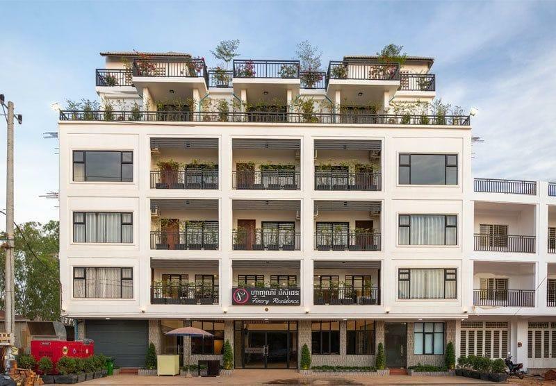 400m2 1 slaapkamer, 1 privé badkamer Appartement in Sala Kamreuk Siem Reap Buitenkant foto