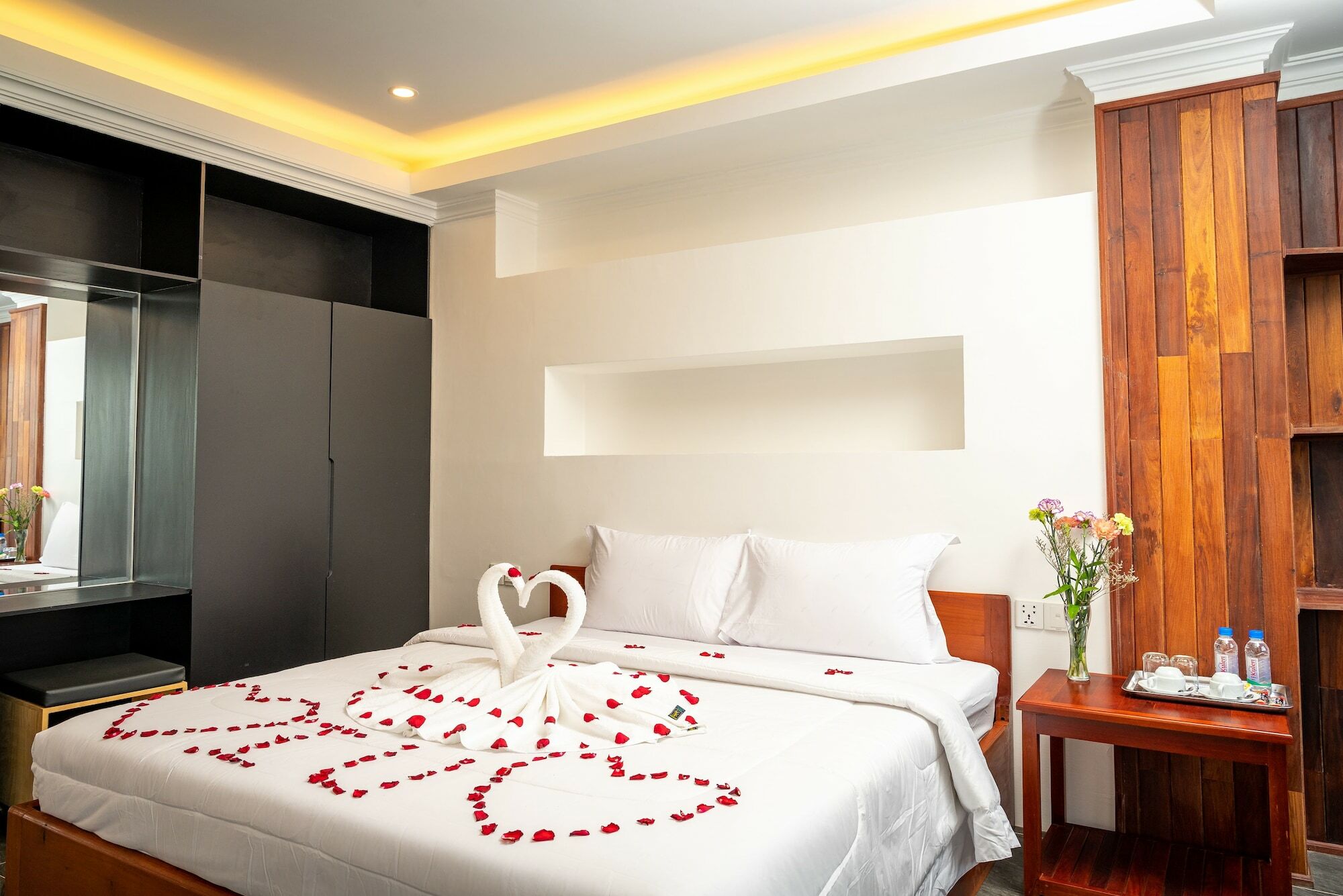 400m2 1 slaapkamer, 1 privé badkamer Appartement in Sala Kamreuk Siem Reap Buitenkant foto